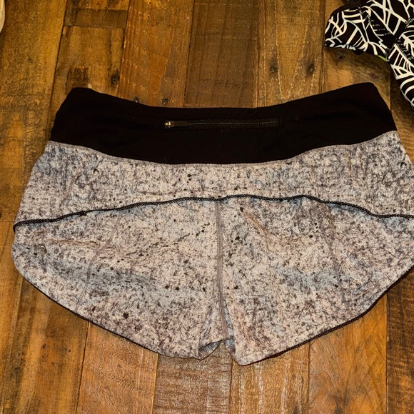lululemon athletica Black and Gray Athletic Shorts - Picture 2 of 2